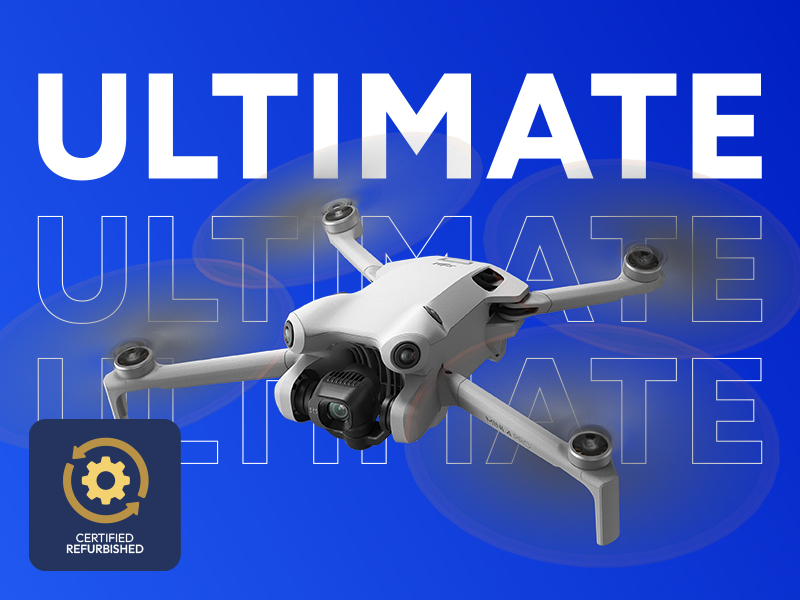 DJI Mini 4 Pro Ultimate Combo (Refurbished)